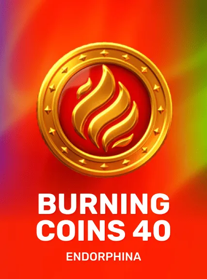 Burning Coins 40 game tile